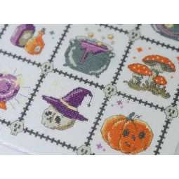 Cross-stitch kit "Witchcraft for Beginners" 21x23 cm AAH-282