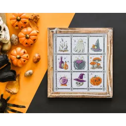 Cross-stitch kit "Witchcraft for Beginners" 21x23 cm AAH-282