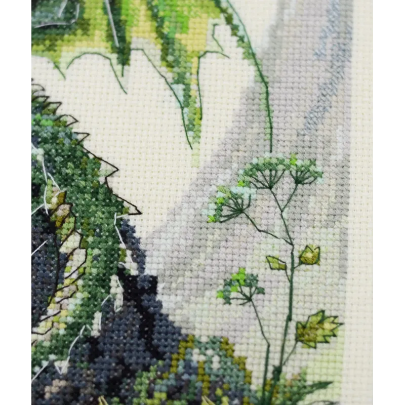 Kreuzstich-Set "Herr des Berges" 25x24 cm AAH-279