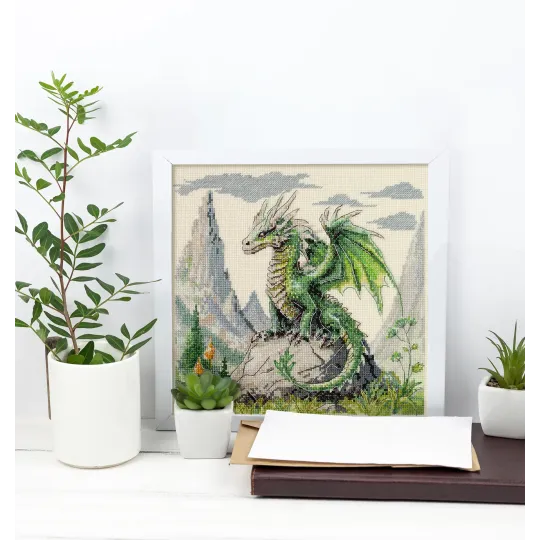 Kit de point de croix "Seigneur de la montagne" 25x24 cm AAH-279