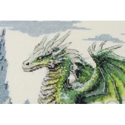 Cross-stitch kit "Lord of the mountain" 25x24 cm AAH-279