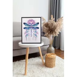 Набор для вышивания крестом "Летняя муза" 24x34 см AAH-278