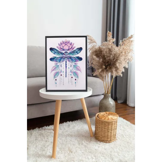 Kreuzstich-Set "Sommer-Muse" 24x34 cm AAH-278