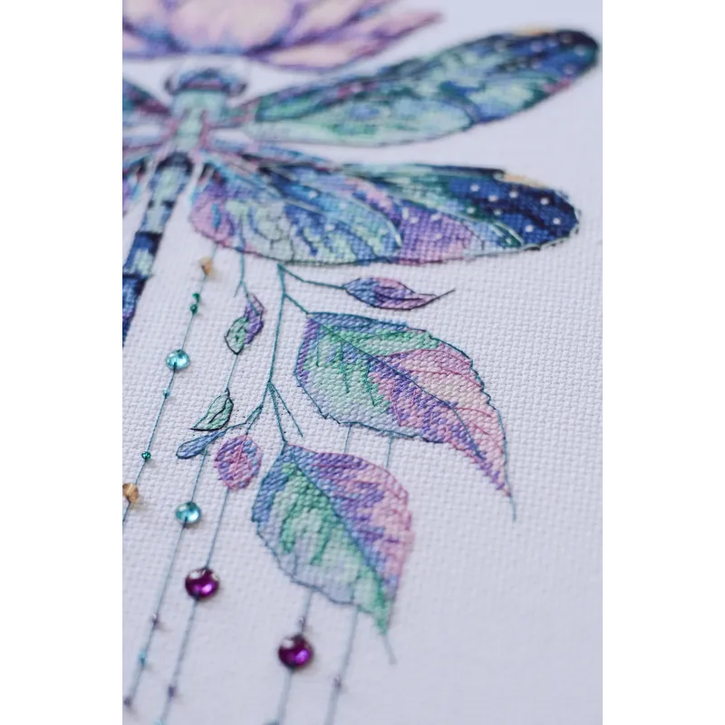 Kreuzstich-Set "Sommer-Muse" 24x34 cm AAH-278