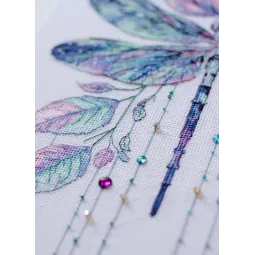 Kreuzstich-Set "Sommer-Muse" 24x34 cm AAH-278