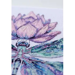 Kreuzstich-Set "Sommer-Muse" 24x34 cm AAH-278