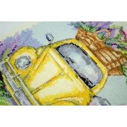 Набор для вышивания крестиком "Приключения в Провансе" 19x22 см AAH-276