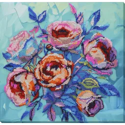 Main Bead Embroidery Kit "Roses for the Soul" 31x30 cm AAB-945
