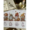 Kreuzstich-Set "Herbstgnome" 32х21,5 cm SANO-34