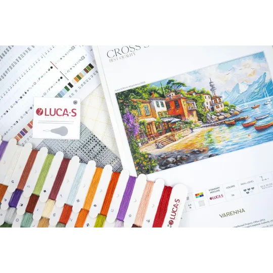 Kit de point de croix "Varena" 50x29cm SBU5083
