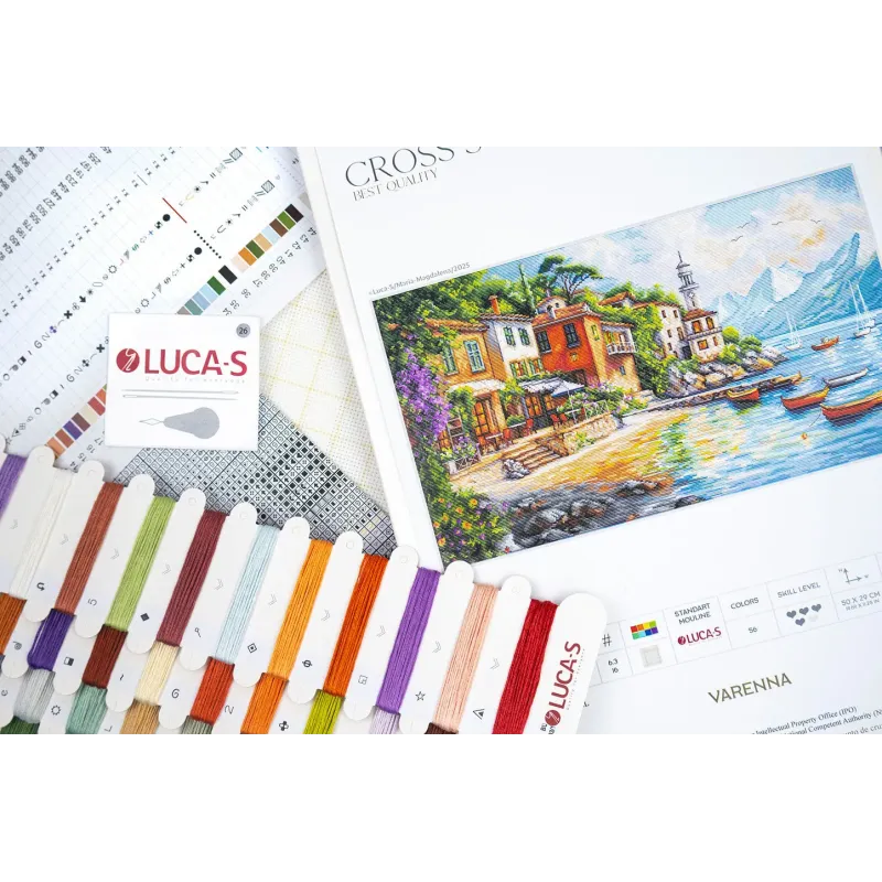Kit de point de croix "Varena" 50x29cm SBU5083
