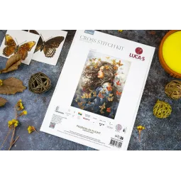 Cross Stitch Kit "Passion in Flight" 29x40cm SBU5085