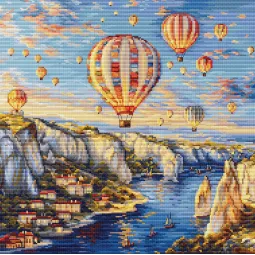 Kreuzstich-Set "Cappadocia" 30x30cm SBU5082