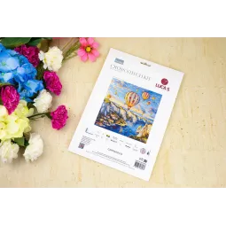 Siuvinėjimo kryželiu rinkinys "Cappadocia" 30x30cm SBU5082