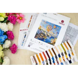 Набор для вышивания крестом "Каппадокия" 30x30см SBU5082