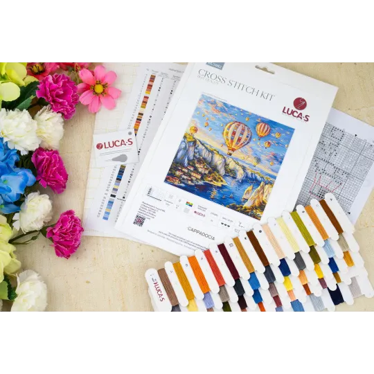 Kreuzstich-Set "Cappadocia" 30x30cm SBU5082