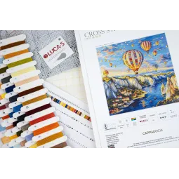 Набор для вышивания крестом "Каппадокия" 30x30см SBU5082