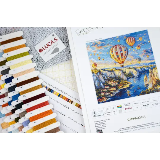 Kreuzstich-Set "Cappadocia" 30x30cm SBU5082