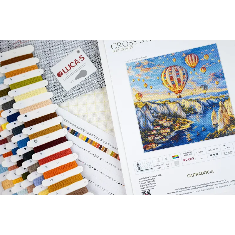 Kreuzstich-Set "Cappadocia" 30x30cm SBU5082