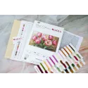 Kit de point de croix "Tulipes gracieuses" 35x20cm SG718