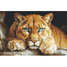 Cross Stitch Kit "The Wild Spirit" 48x32cm SBU5081