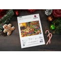 Kreuzstich-Set „Santa’s Little Troublemaker“ 44x32cm SBU5079
