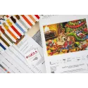 Kreuzstich-Set „Santa’s Little Troublemaker“ 44x32cm SBU5079