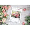 Kit de point de croix "Le jardin de roses" 44x35cm SB717