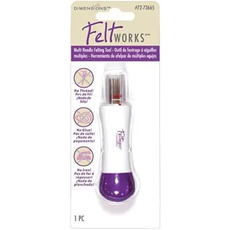 Outil de feutrage à l'aiguille multiple D72-73665