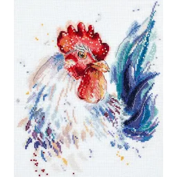 Kit de point de croix PANNA "Héraut de l'aube" 20 x 23 cm PPT-1858