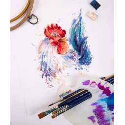 Набор для вышивания крестиком PANNA «Вестник рассвета» 20 x 23 см PPT-1858