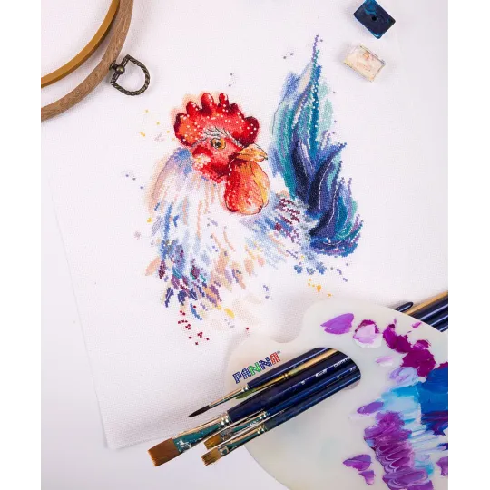 Набор для вышивания крестиком PANNA «Вестник рассвета» 20 x 23 см PPT-1858