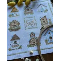 Набор для вышивания крестом «Скворечники» 32 х 35 cm SANS-74