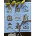 Набор для вышивания крестом «Скворечники» 32 х 35 cm SANS-74