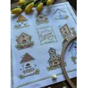 Набор для вышивания крестом «Скворечники» 32 х 35 cm SANS-74