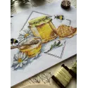 Cross stitch kit "Honey" 27 х 20 cm SANM-40