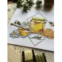 Cross stitch kit "Honey" 27 х 20 cm SANM-40