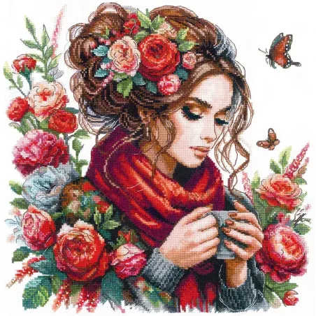 Cross stitch kit "Harmony" 24 х 24 cm SANG-10