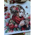 Cross stitch kit "Harmony" 24 х 24 cm SANG-10