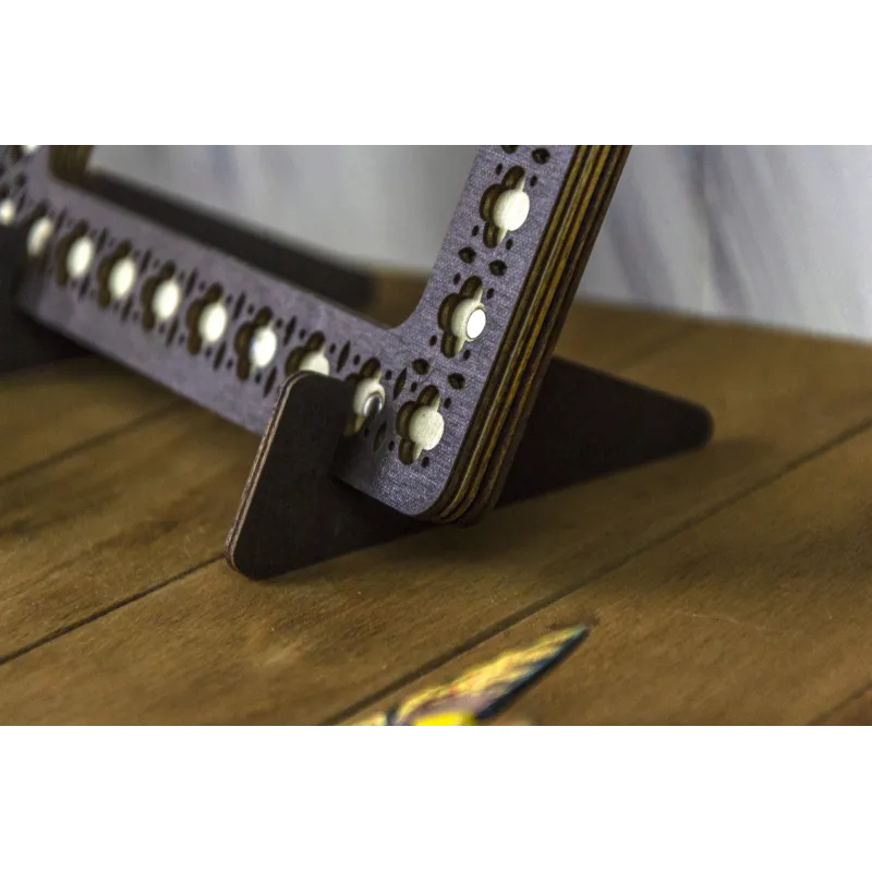 Пяльцы с магнитами 19x19 см (Венге) PM-019-1919W