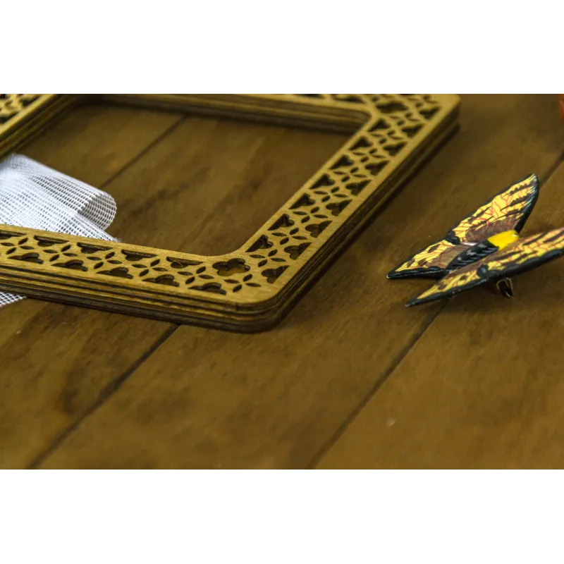 Reifen mit Magneten 14x14 cm (Eiche) PM-019-1414O