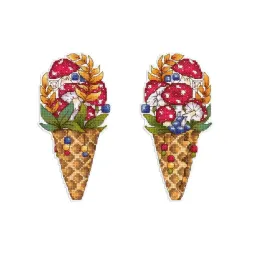 Kreuzstich-Set „Geschmack des Herbstes“ 17x8 cm SR-1152