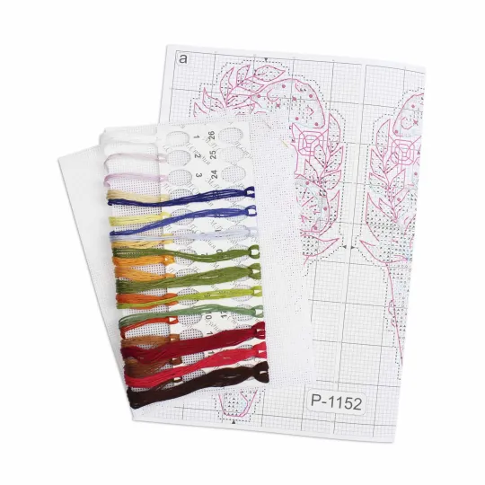Kit de point de croix "Goût d'automne" 17x8 cm SR-1152