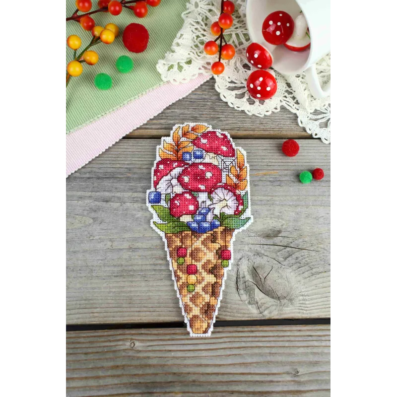 Набор для вышивания крестом «Вкус осени» 17x8 см SR-1152