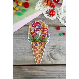 Cross stitch kit "Taste of Autumn" 17x8 cm SR-1152