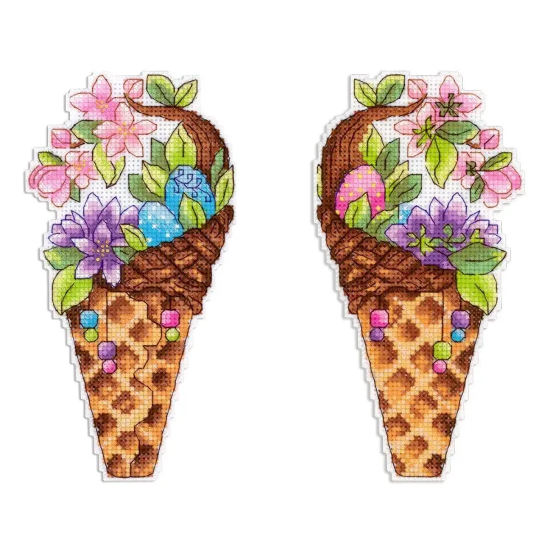 Набор для вышивания крестиком «Вкус весны» 17x9 см SR-1149