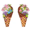 Kit de point de croix "Goût de printemps" 17x9 cm SR-1149