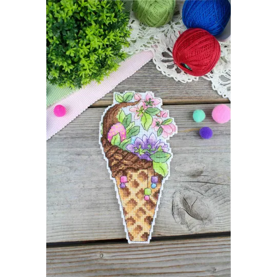 Набор для вышивания крестиком «Вкус весны» 17x9 см SR-1149