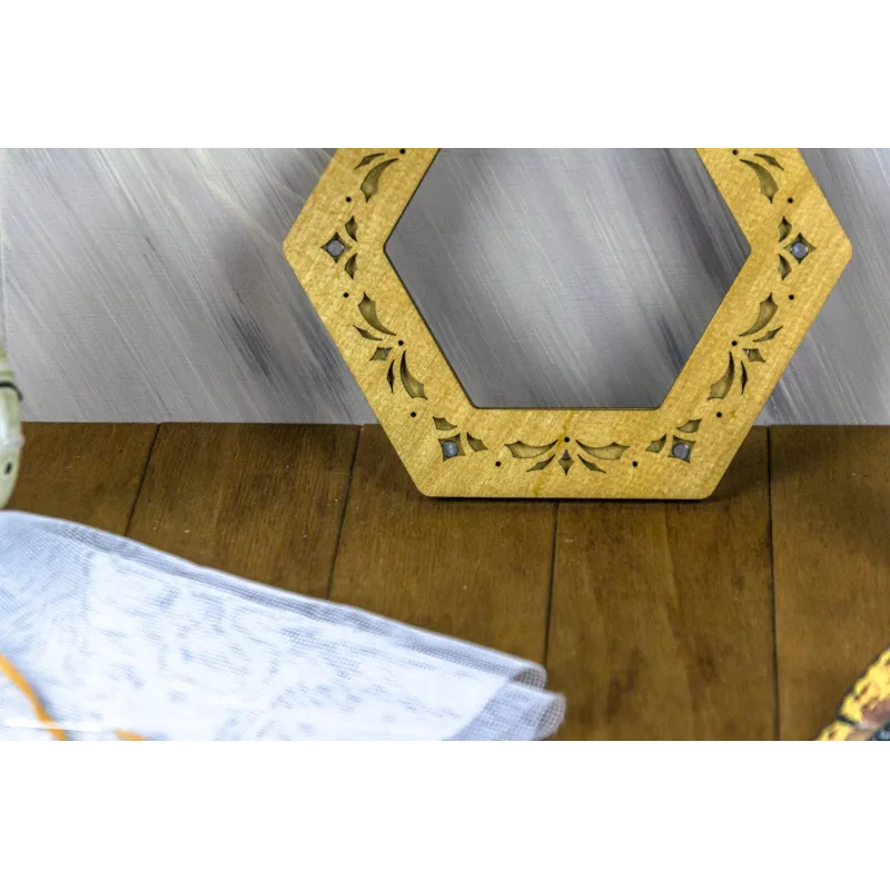 Обруч с магнитами 14x16 см (Дуб) PM-018-1416O