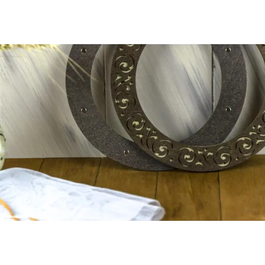 Обруч с магнитами 18 см (Венге) PM-017-1818W